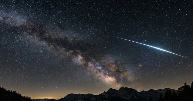 Noche de estrellas fugaces: las Perseidas 