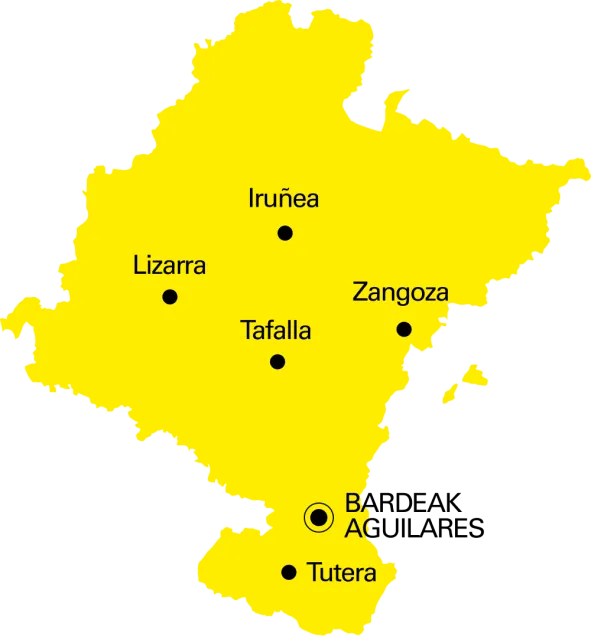 Bardenas Aguilares en Navarra