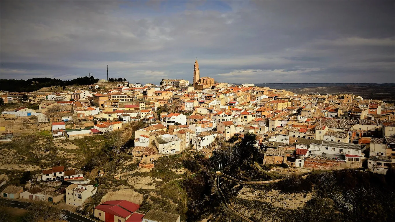 Imagen panorámica de Cárcar.