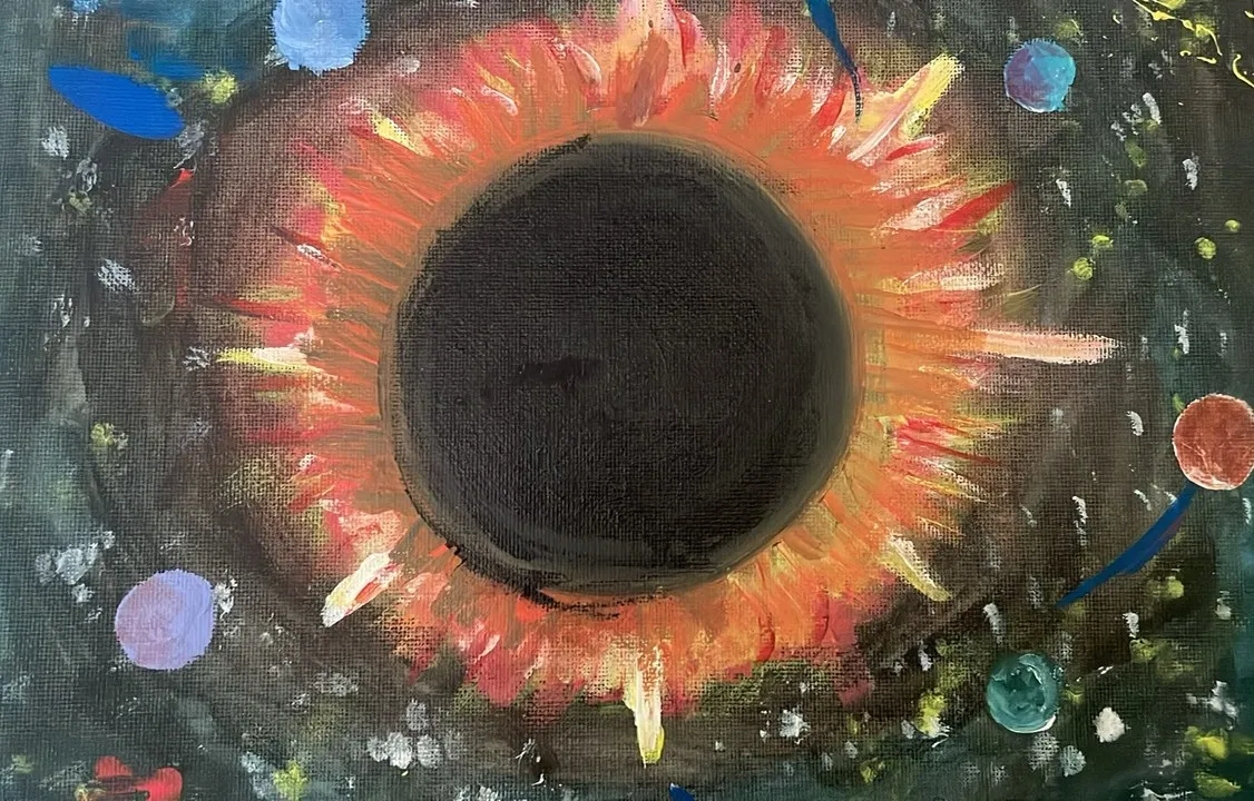 "Sun and world". Autora: Aroa Equisoain